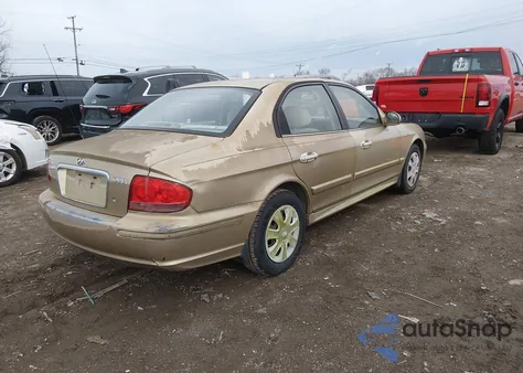 2003 Hyundai Sonata Base W/2.7L V6 z USA, uszkodzony, nr VIN KMHWF25H13A893163